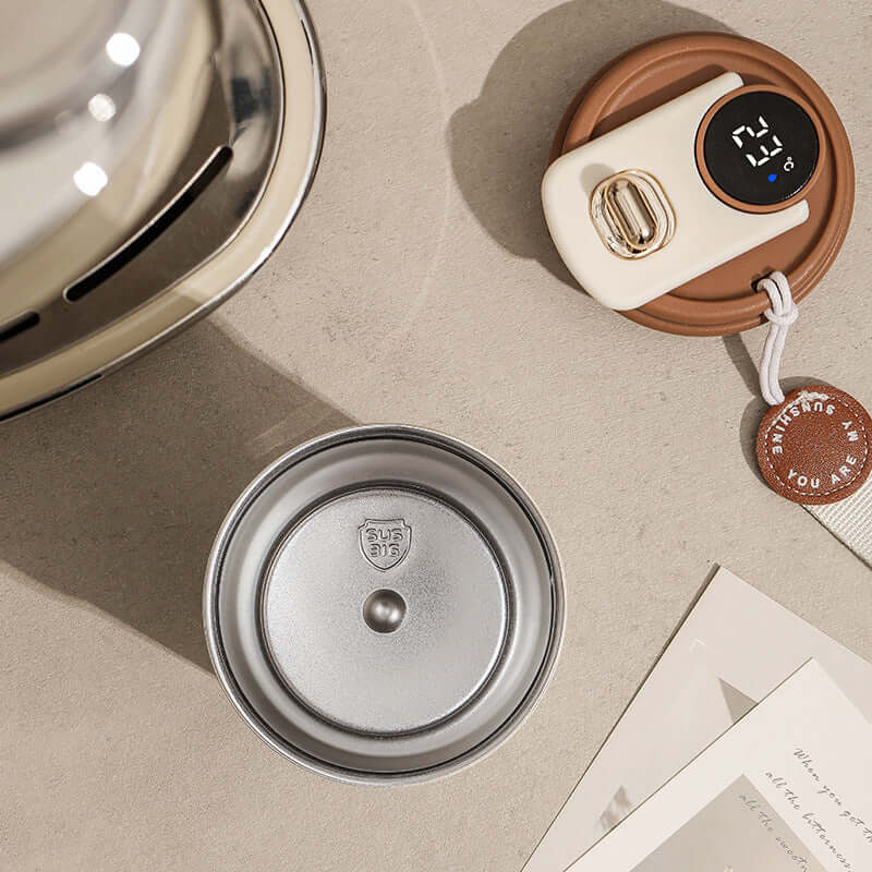 Smart Digital Portable Thermal Coffee Mug Stainless Steel