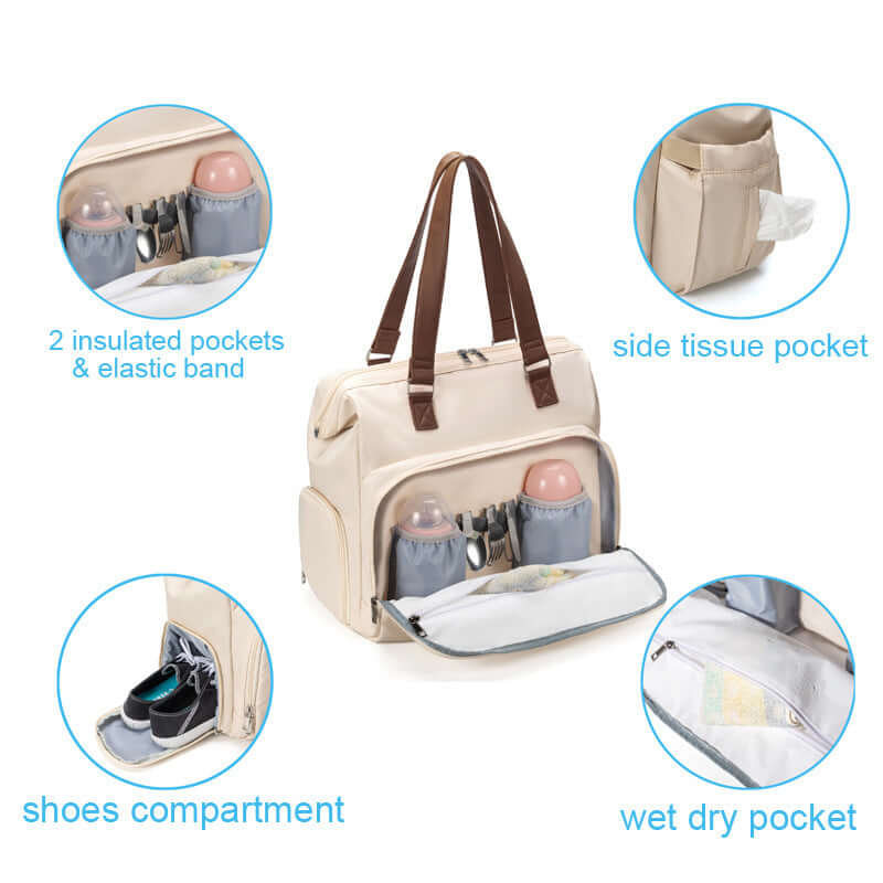 Large Capacity Multifunctional Mummy Backpack