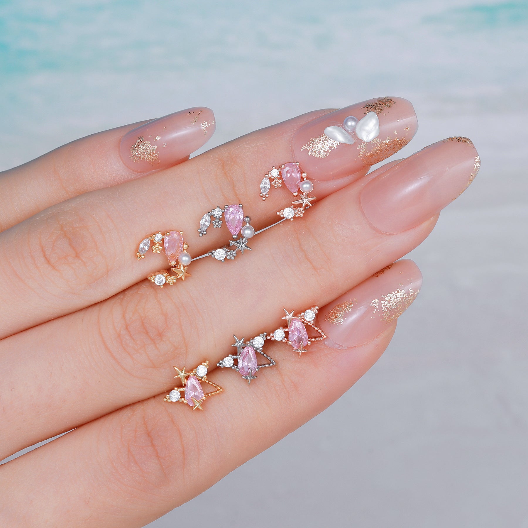 cartilage earrings, piercing jewelry, cartilage piercing, body jewelry, helix piercing, helix earrings, tragus piercing