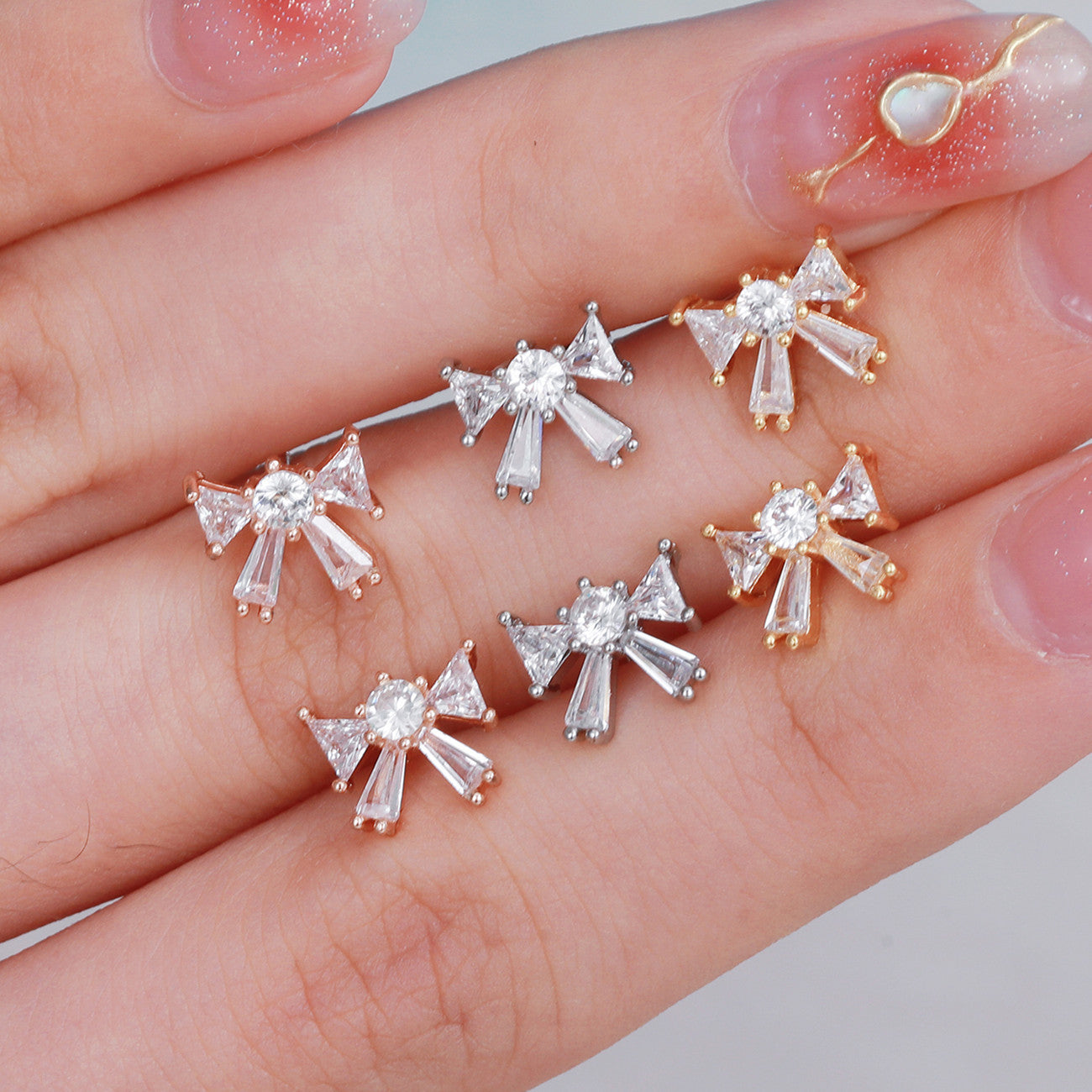 20G Bow Cartilage conch Earrings