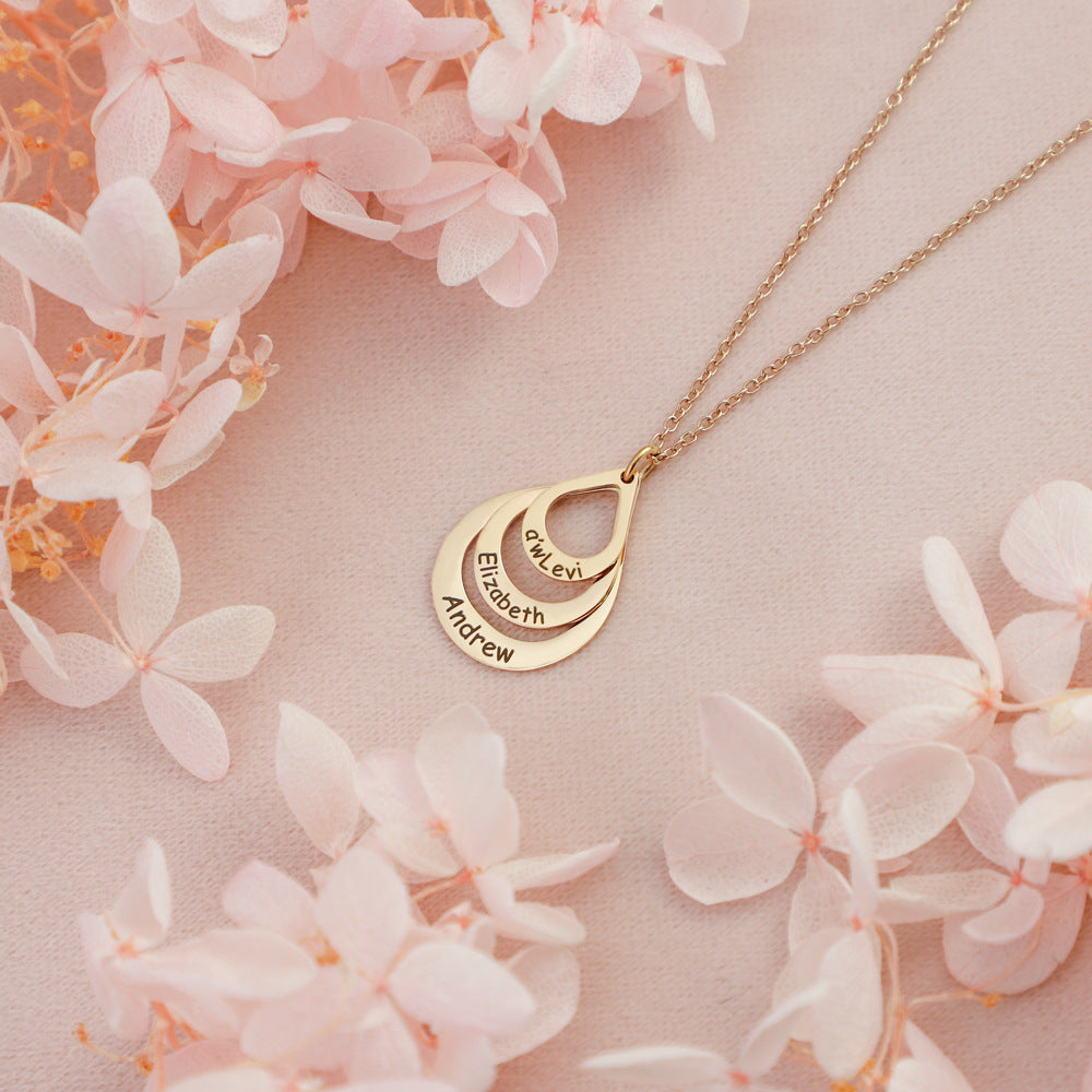 Gold Name Bespoke Necklaces