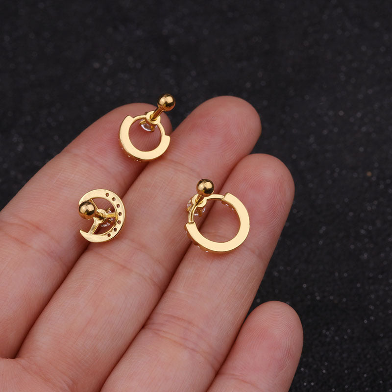 cartilage earrings, piercing jewelry, cartilage piercing, body jewelry, helix piercing, helix earrings, tragus piercing, flower earrings, flower cartilage earrings