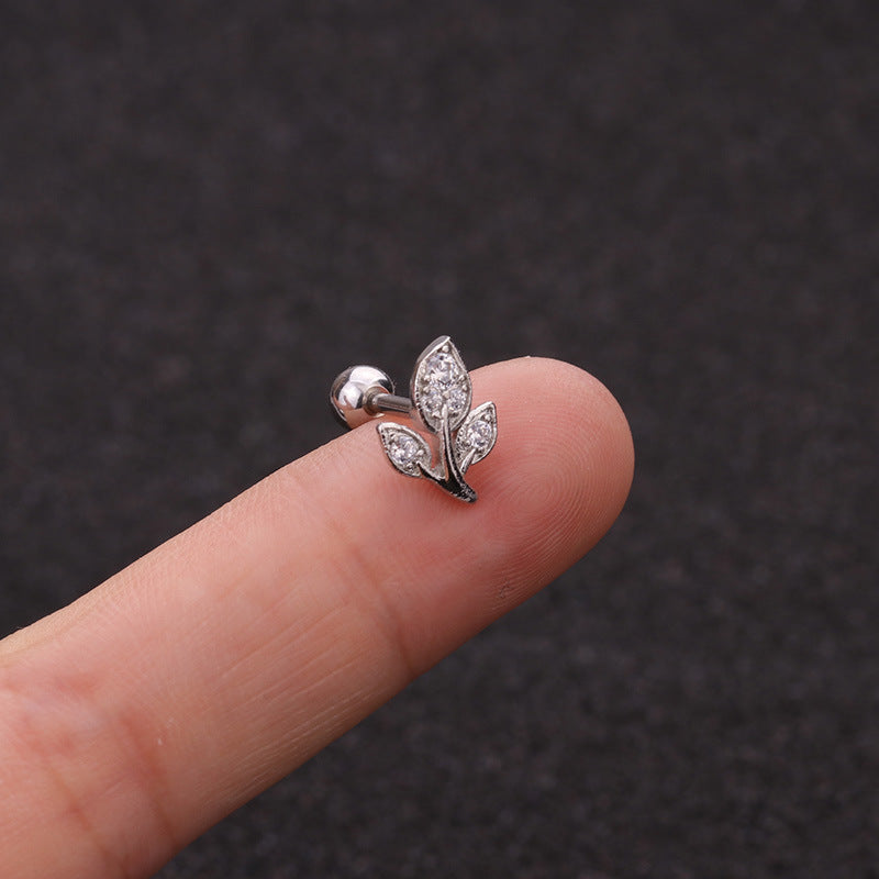 16G Heart Stud Love Conch Upper Piercing Studs