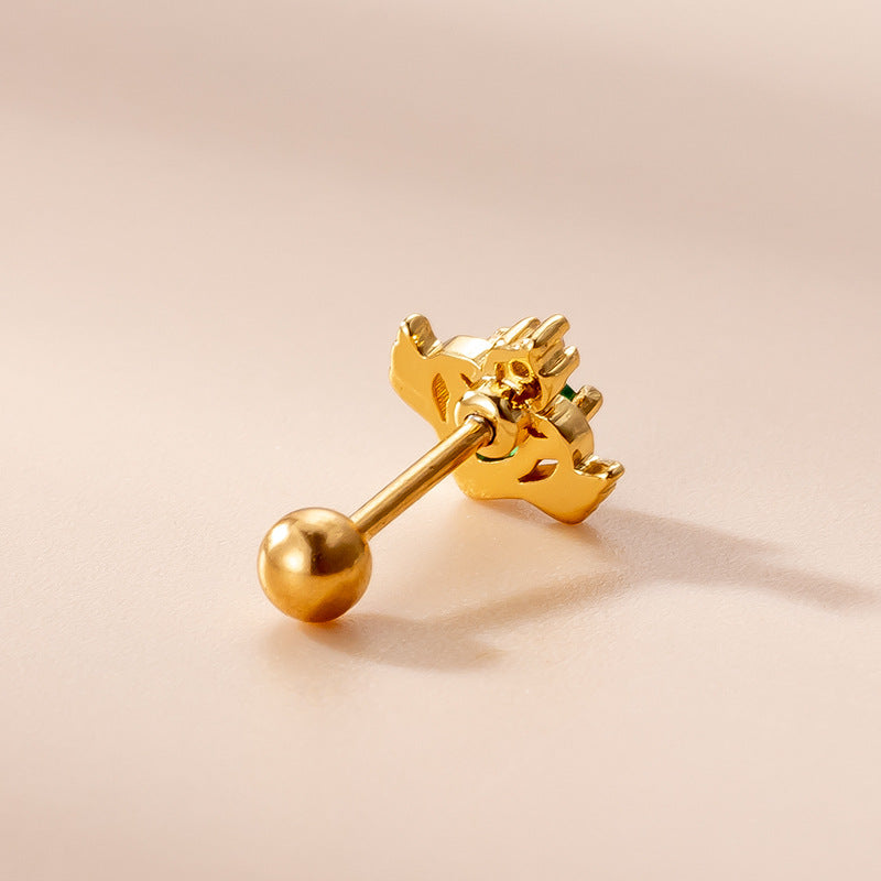 cartilage earrings, piercing jewelry, cartilage piercing, body jewelry, helix piercing, helix earrings, tragus piercing, heart cartilage earrings