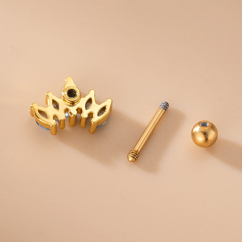 cartilage earrings, piercing jewelry, cartilage piercing, body jewelry, helix piercing, helix earrings, tragus piercing, flower earrings