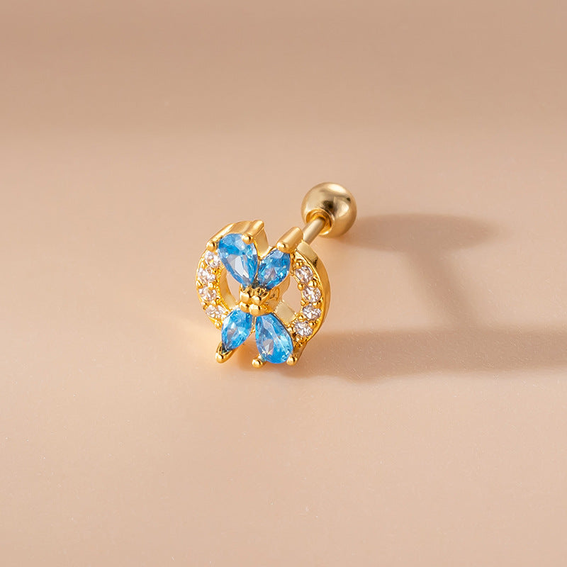 cartilage earrings, piercing jewelry, cartilage piercing, body jewelry, helix piercing, helix earrings, tragus piercing, heart earrings