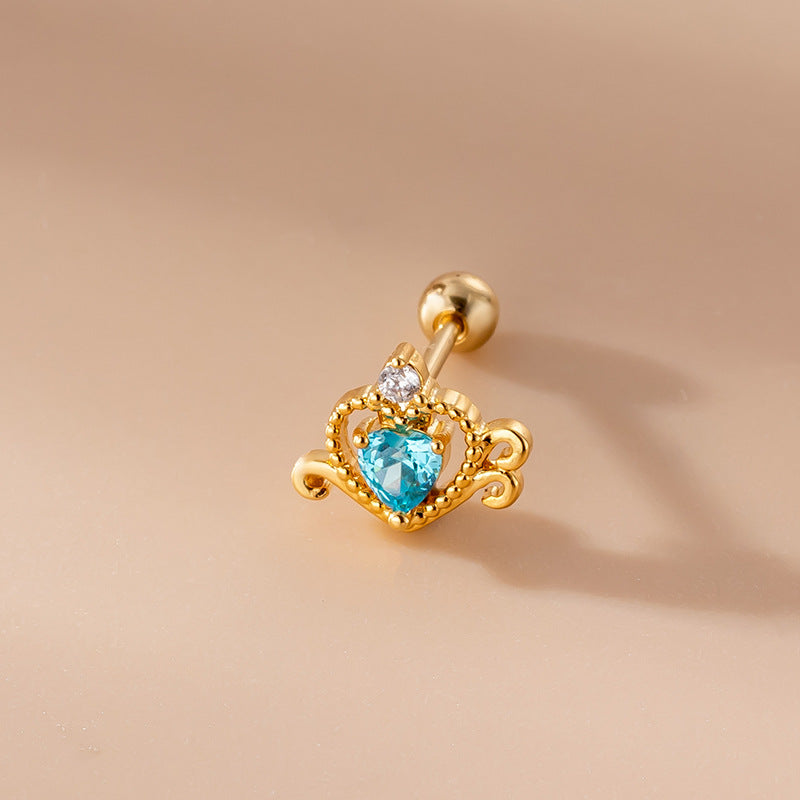 cartilage earrings, piercing jewelry, cartilage piercing, body jewelry, helix piercing, helix earrings, tragus piercing, heart earrings