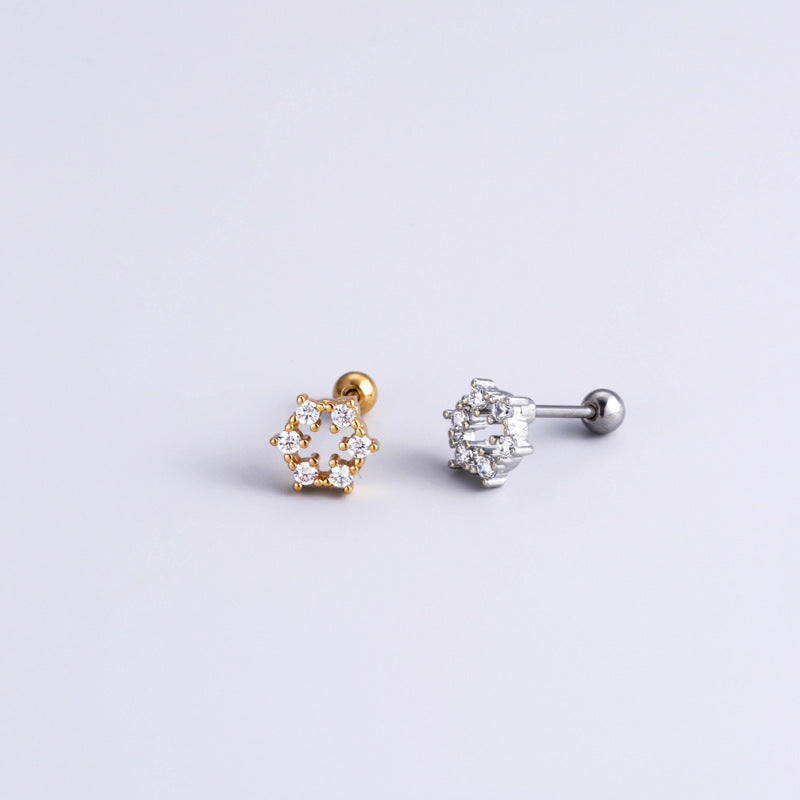 20G Evil Eye Cartilage Tragus Piercing