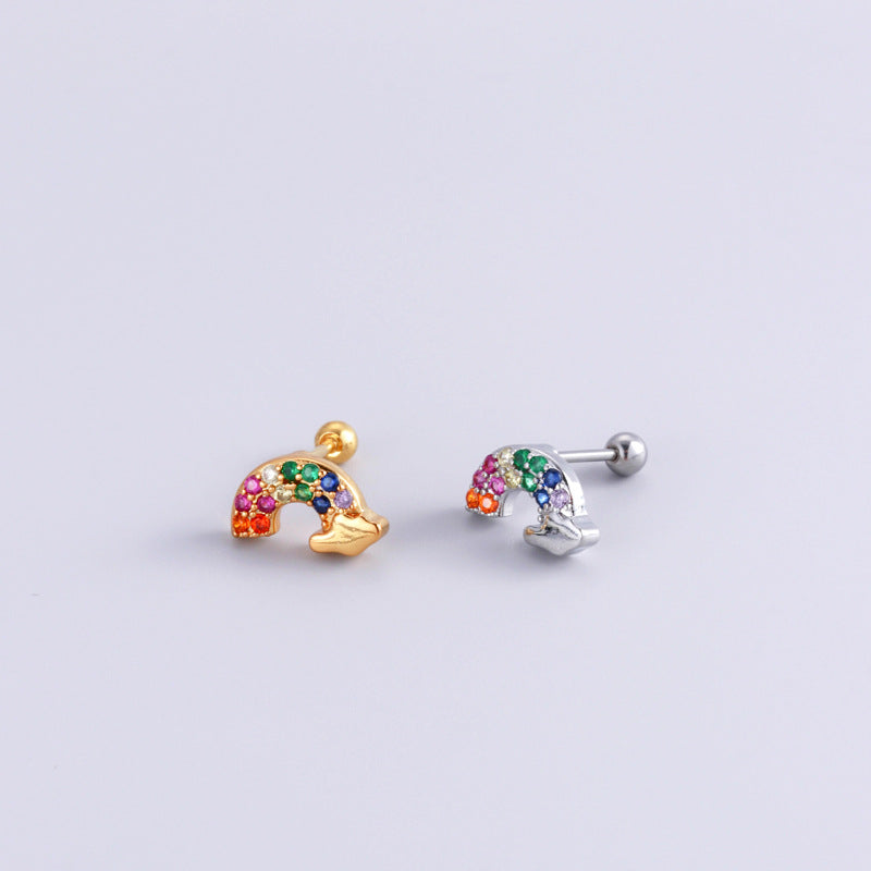 20G Evil Eye Cartilage Tragus Piercing