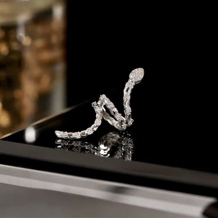 Stylish Silver Snake Ear Cuff