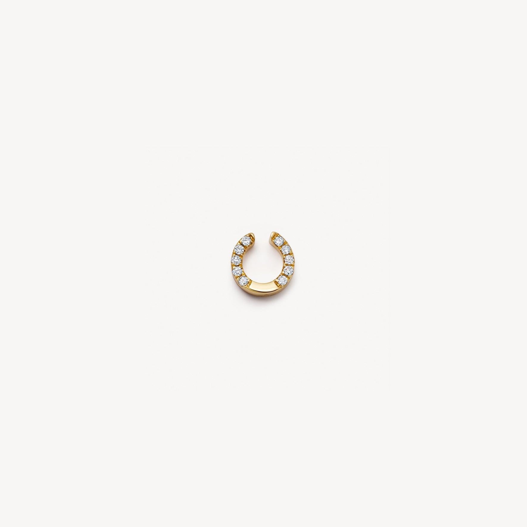 Horseshoe Locket Necklace Charm