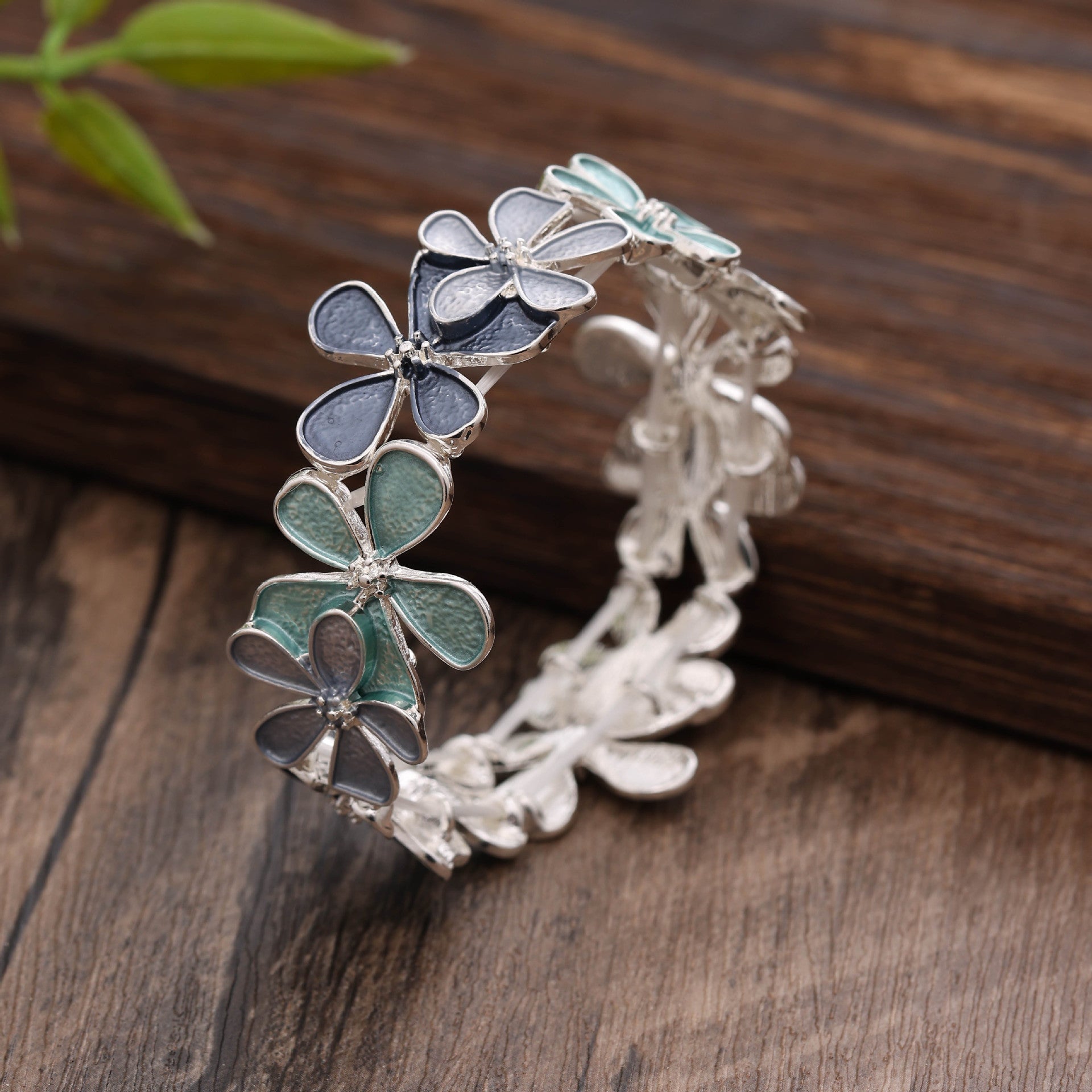 Hand-Painted Sakura Blossom Strengthy Bracelet