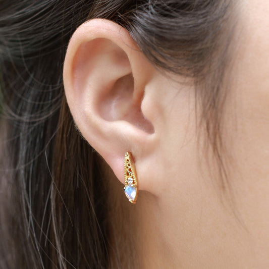 Vintage Lace Labradorite Earrings