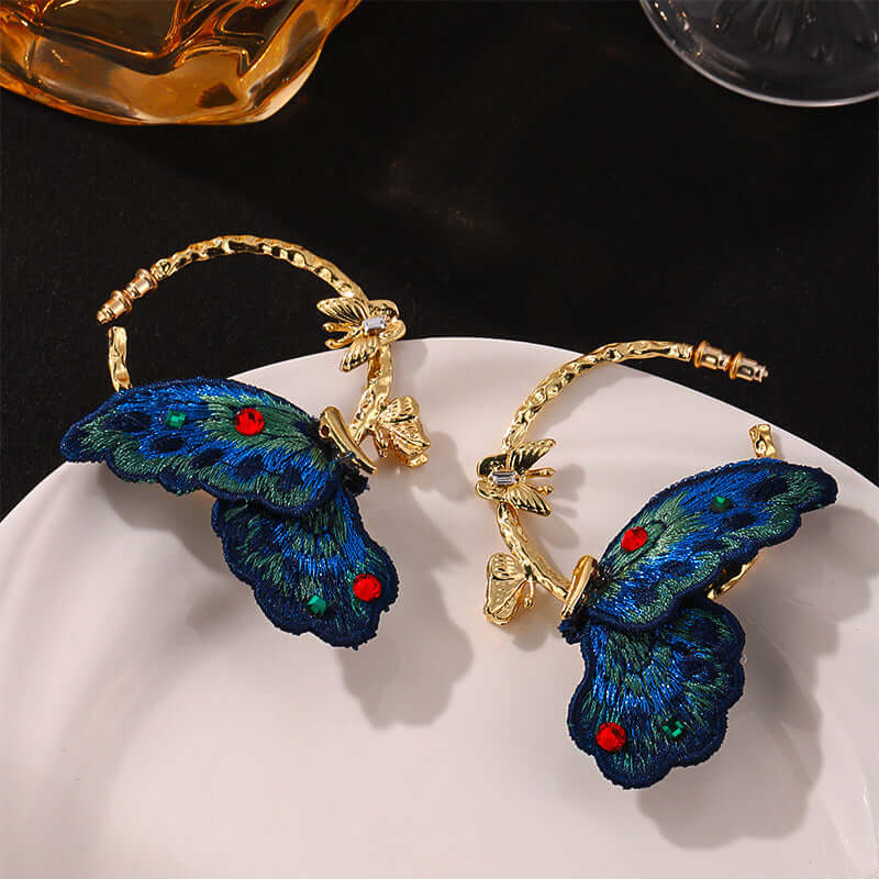 Y2K Two Tone Cat Split Index Ring