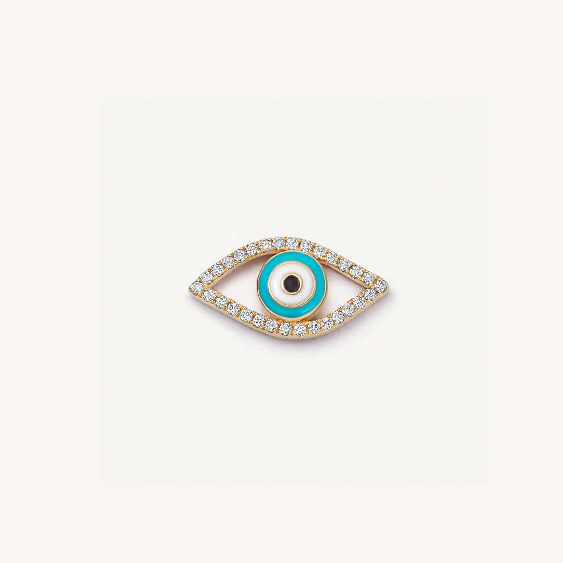 Evil Eye Locket Necklace Charm