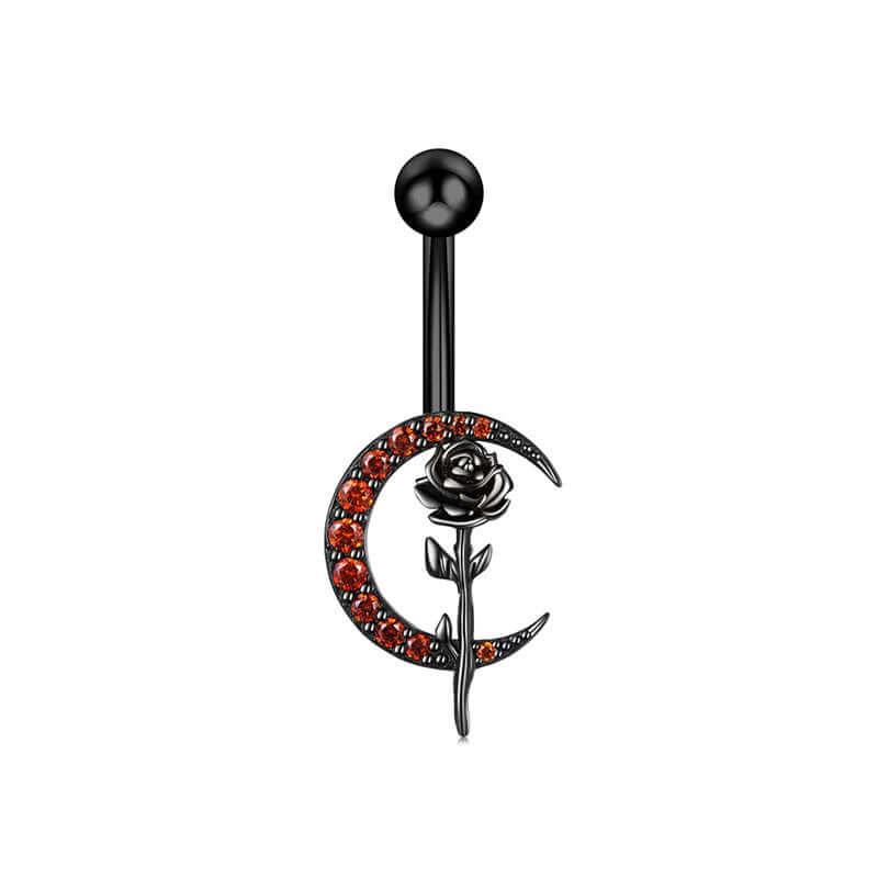 belly rings, belly piercing, belly button piercing, belly button rings, halloween jewelry, halloween gift, halloween belly ring