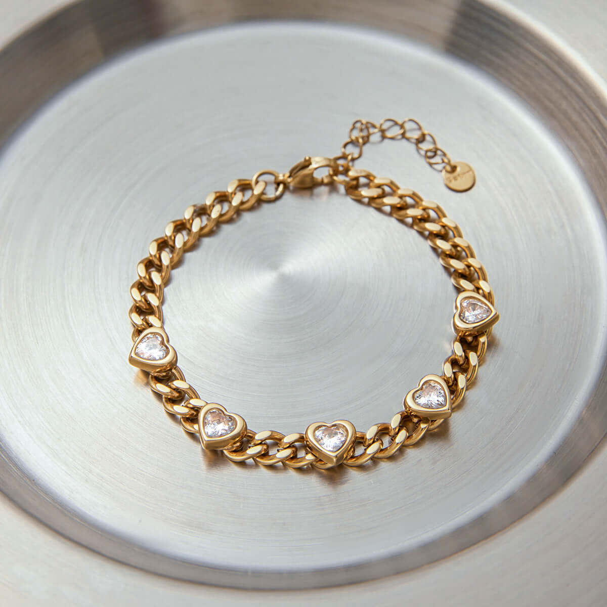Y2K Two Tone Cat Split Index Ring