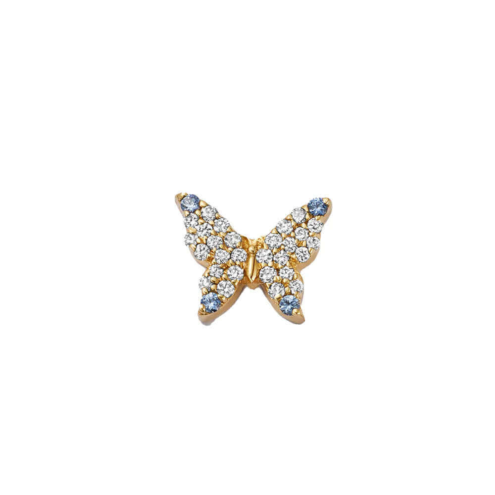 Butterfly Locket Necklace Charm