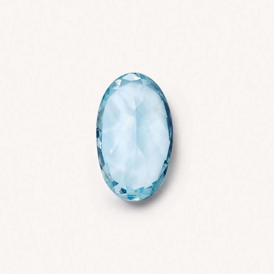 March Birthstone Necklace Charm