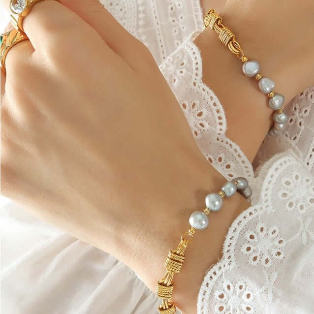 Pearl Braid Bracelet