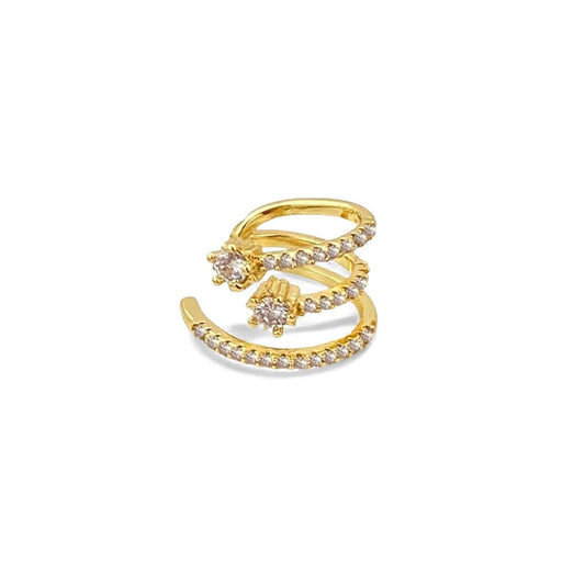 Delicate Star Layered Ear Cuff | R1847