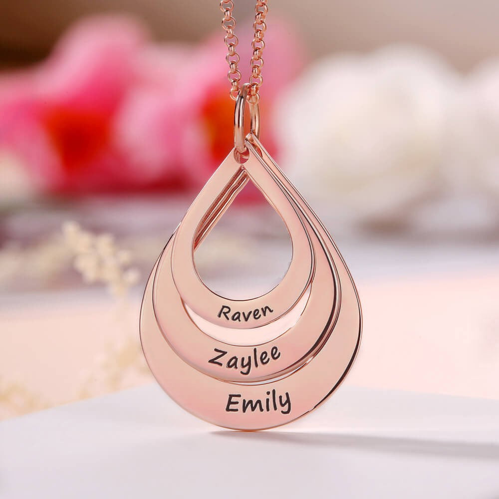Rose Gold Name Necklaces