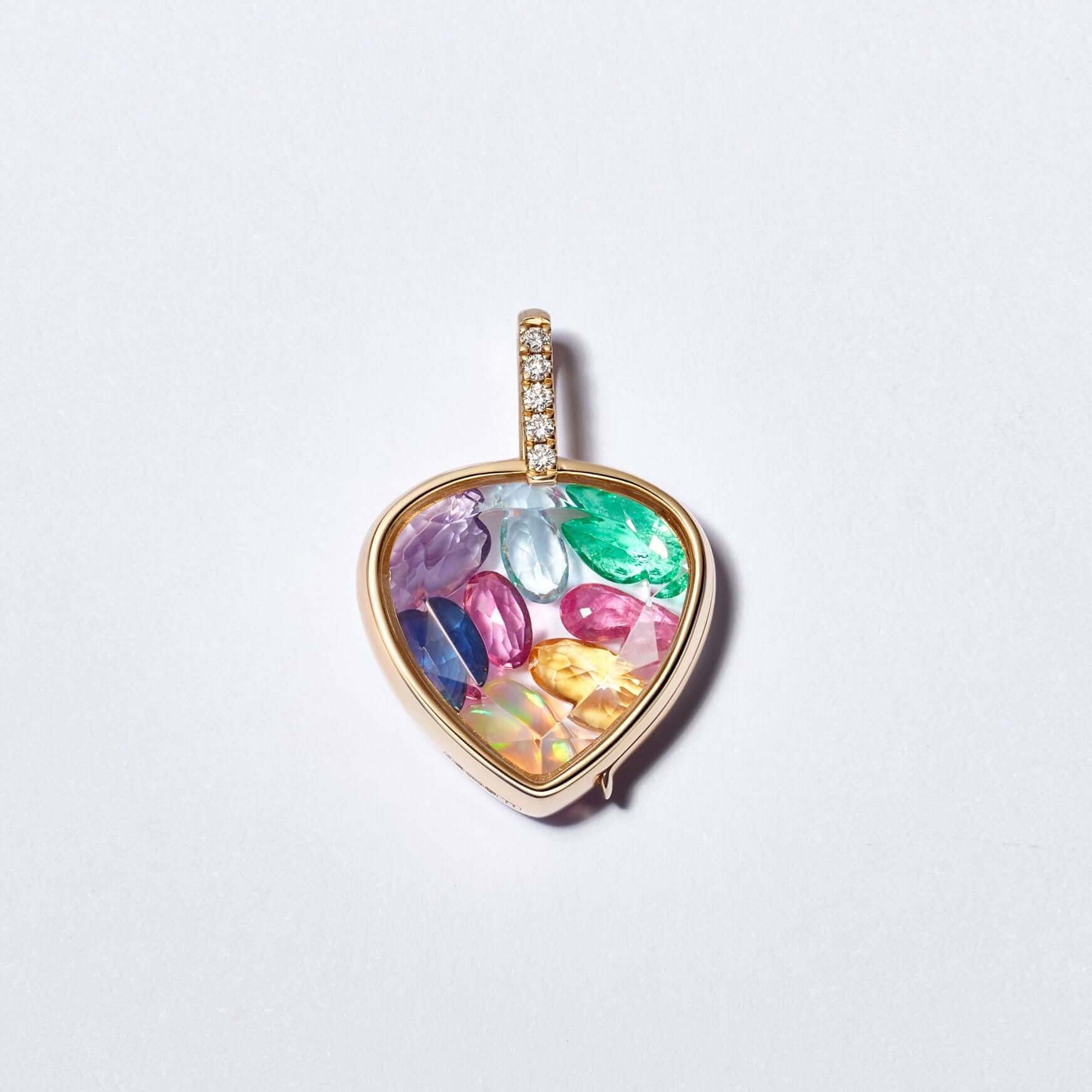 DIY Birthstone Locket Necklace