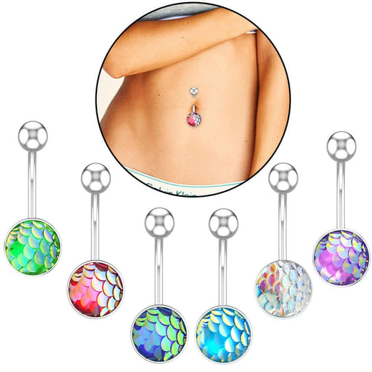 Creative Fish Scale Navel Nail | WH2131