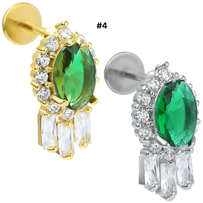 cartilage earrings, piercing jewelry, cartilage piercing, body jewelry, helix piercing, helix earrings, tragus piercing