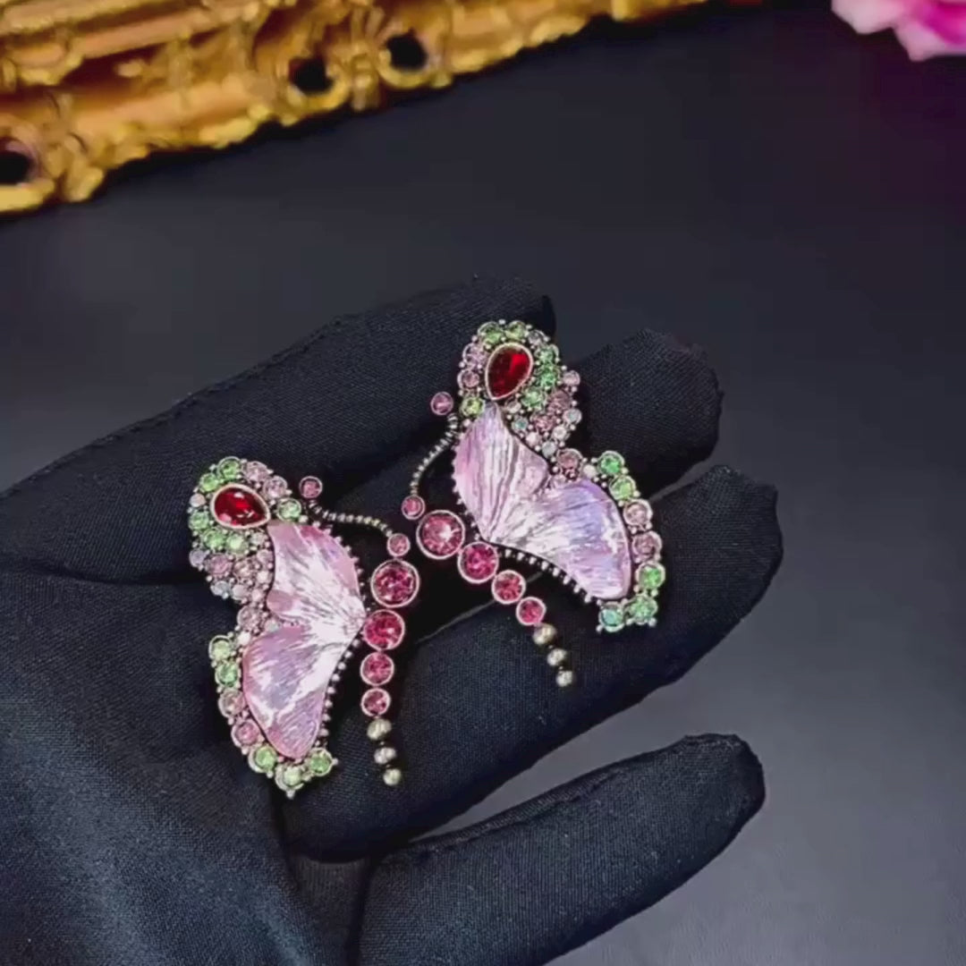 Vintage Rococo Butterfly-themed jewelry
