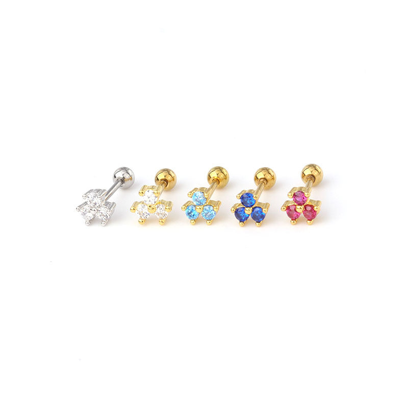 Flower Cartilage Earring Stud