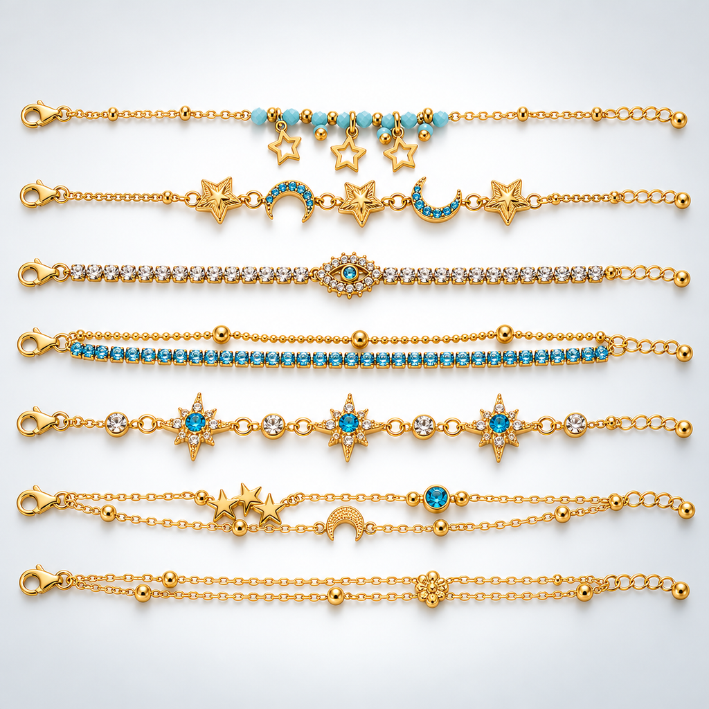 Golden Hour Turquoise Layering Bracelet