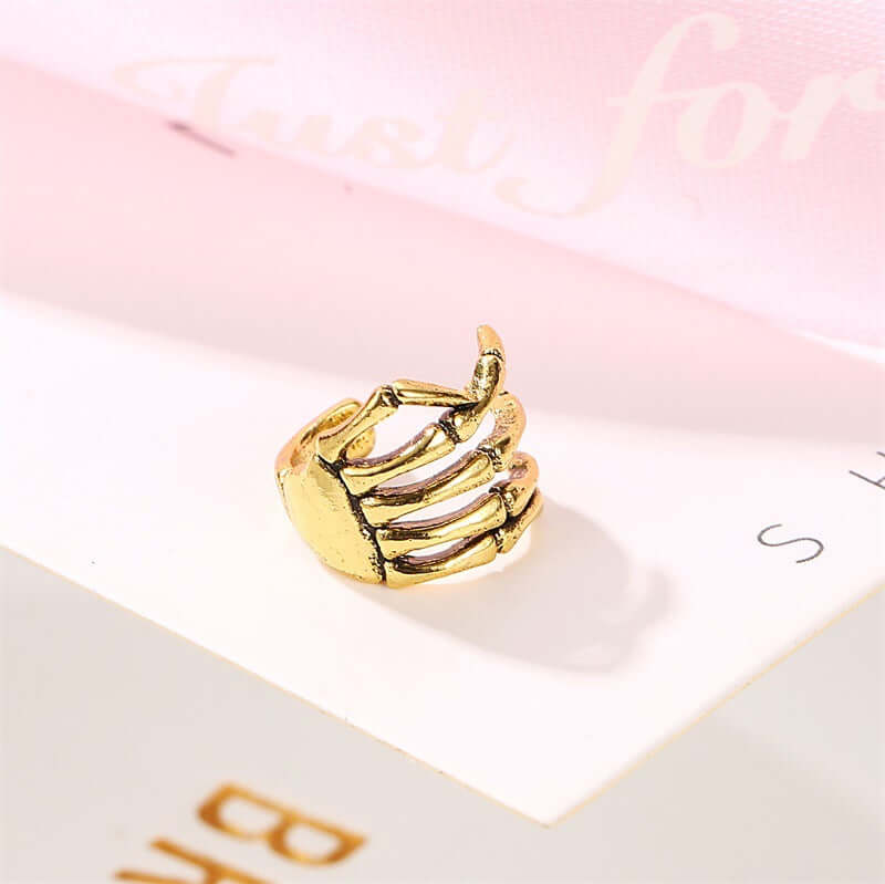 Punk Skull Hand Spine Ear Clip For Non-pierced | TL1313