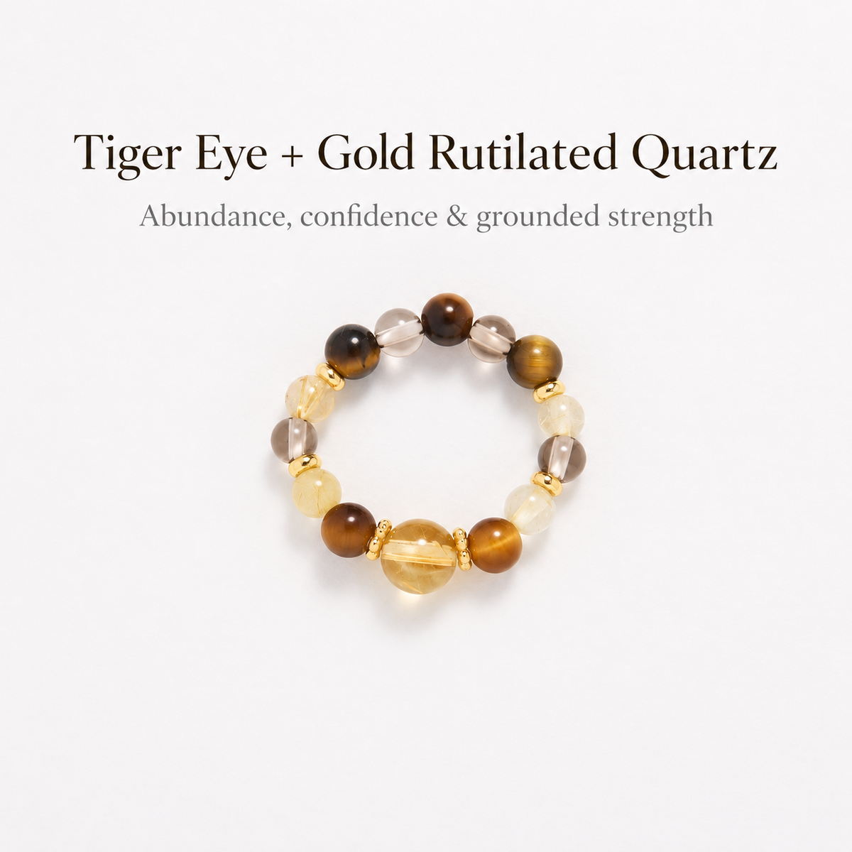 Lucky Guardian Tourmaline Beaded Ring