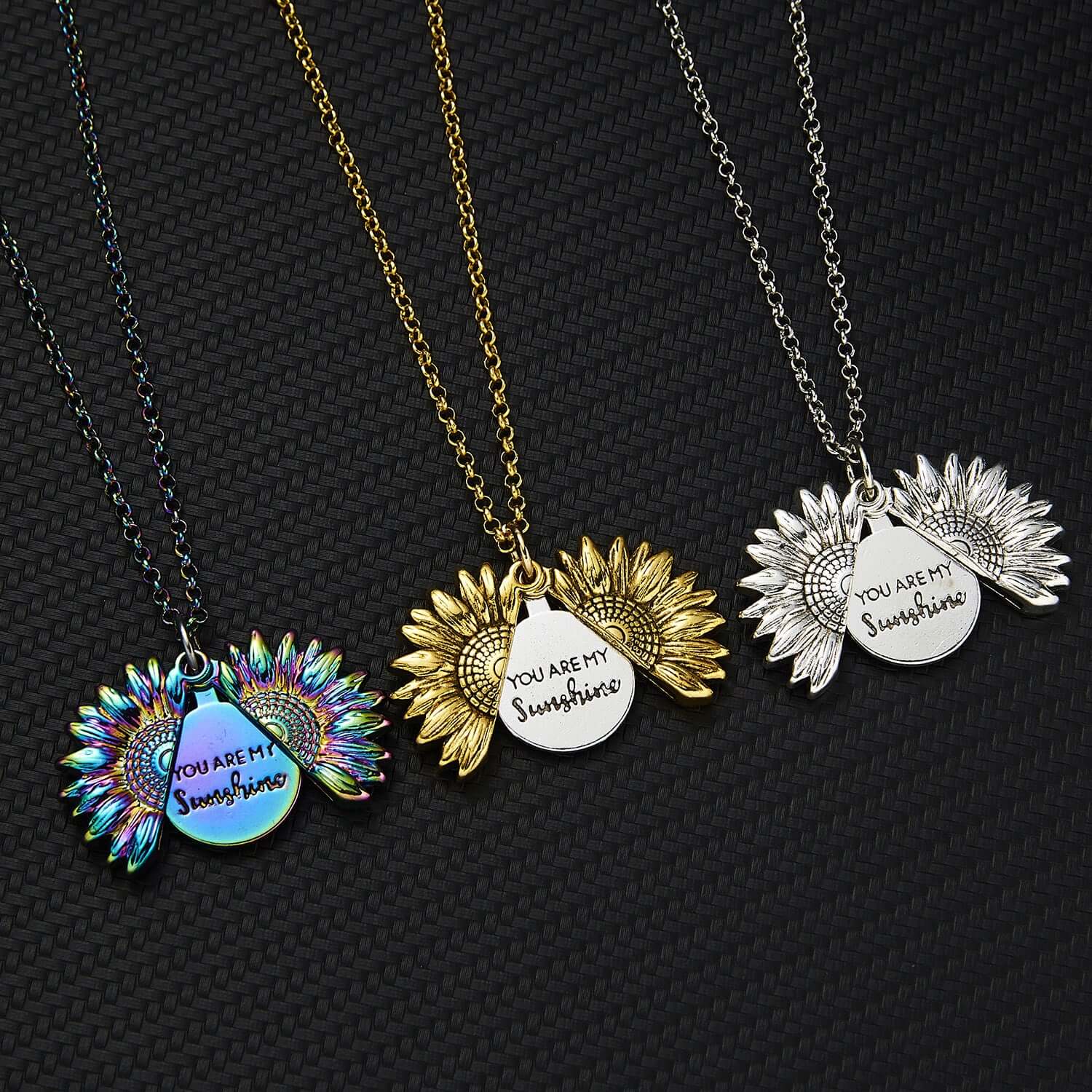 you are my sunshine, sunflower necklace, flower necklace,you are my sunshine necklace, bible necklace, birthday gifts for her, birthday gift ideas, birthday gifts for him, birthday gift ideas for her