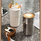 Smart Digital Portable Thermal Coffee Mug Stainless Steel