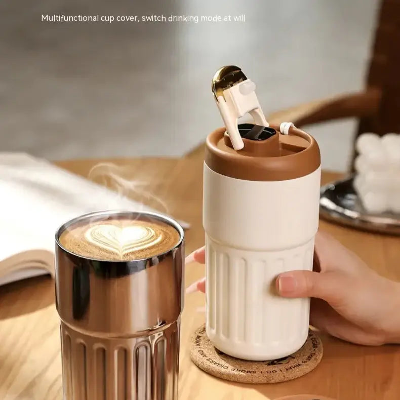 Smart Digital Portable Thermal Coffee Mug Stainless Steel