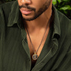 18K Gold Zodiac Pendant Necklace Astrology Necklace