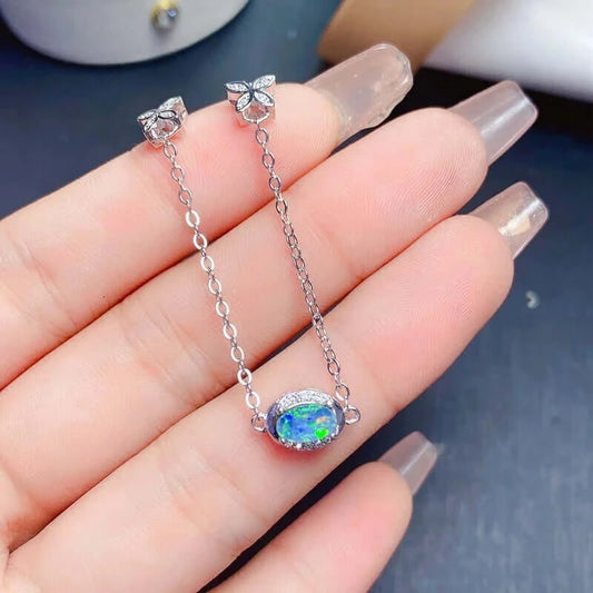 18K Platinum Opal Bracelet