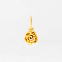 18k Gold Birth Flower Charm & Pendant