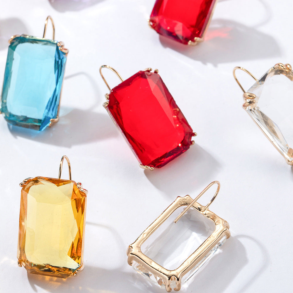 Fairy Color Ice Cube Earrings