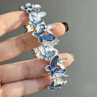 Y2K Two Tone Cat Split Index Ring