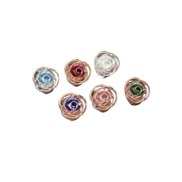 Y2K Two Tone Cat Split Index Ring