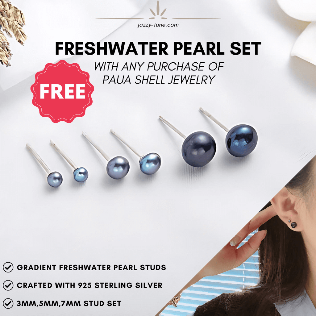 freshwater pearl stud 3mm 5mm 7mm