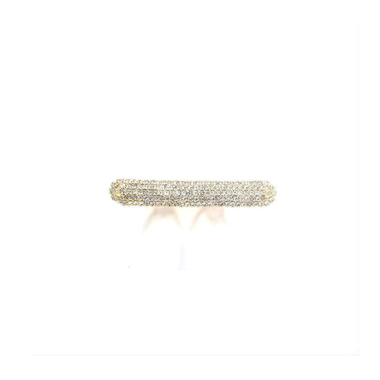 Chunky Rhinestone 2 Statement Index Ring