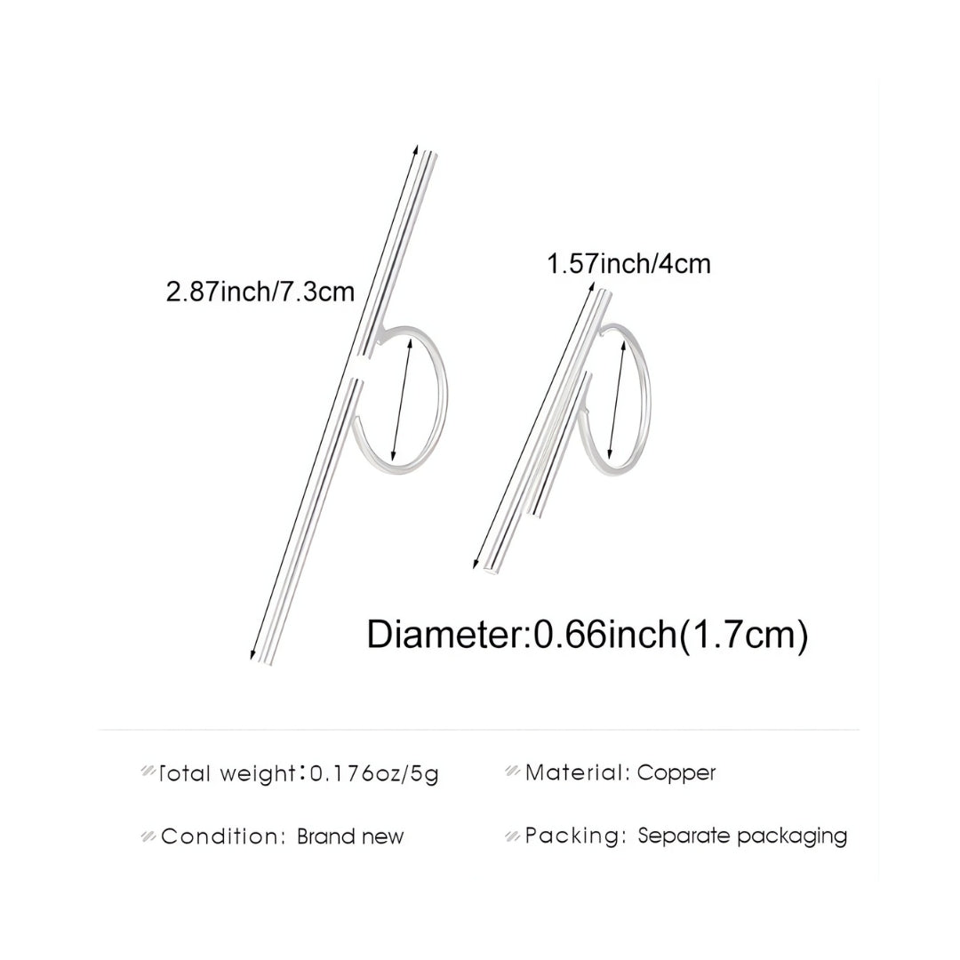 Chunky Vertical Bar Statement Ring