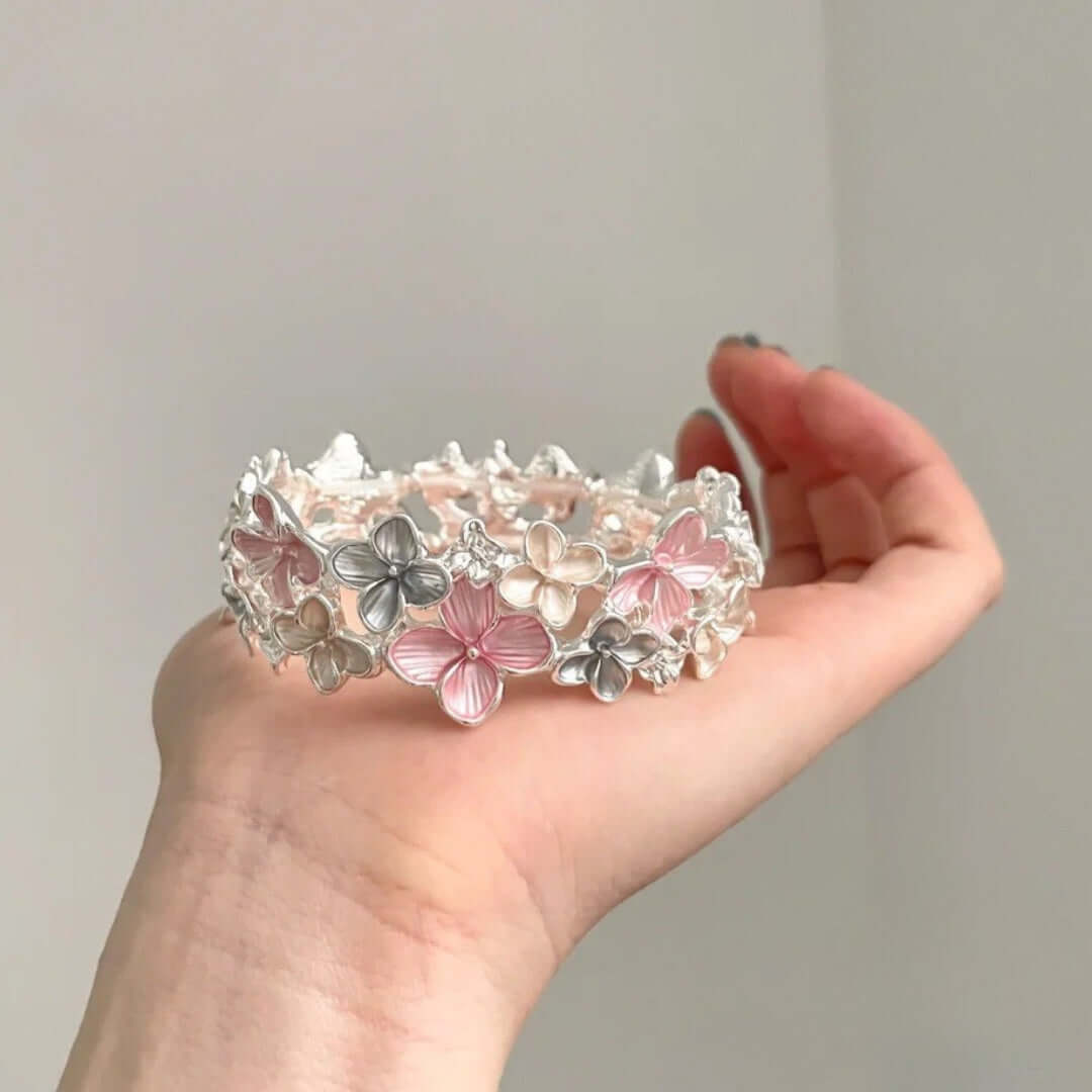 Y2K Two Tone Cat Split Index Ring