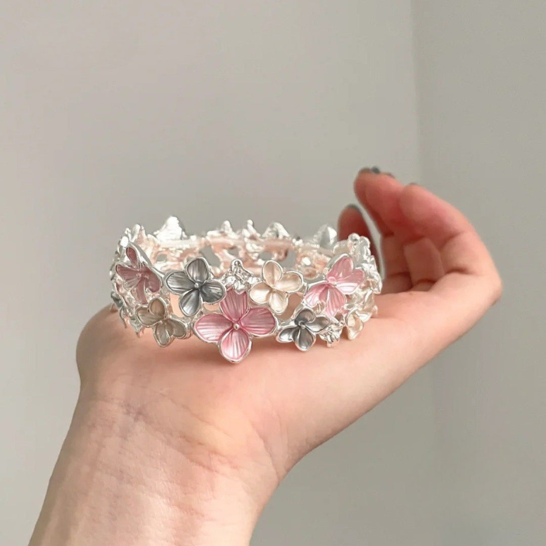 Hand-Painted Sakura Blossom Strengthy Bracelet