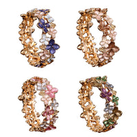 Y2K Two Tone Cat Split Index Ring