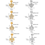 CreatIve Tree of Life Bear Paw Charm Necklace